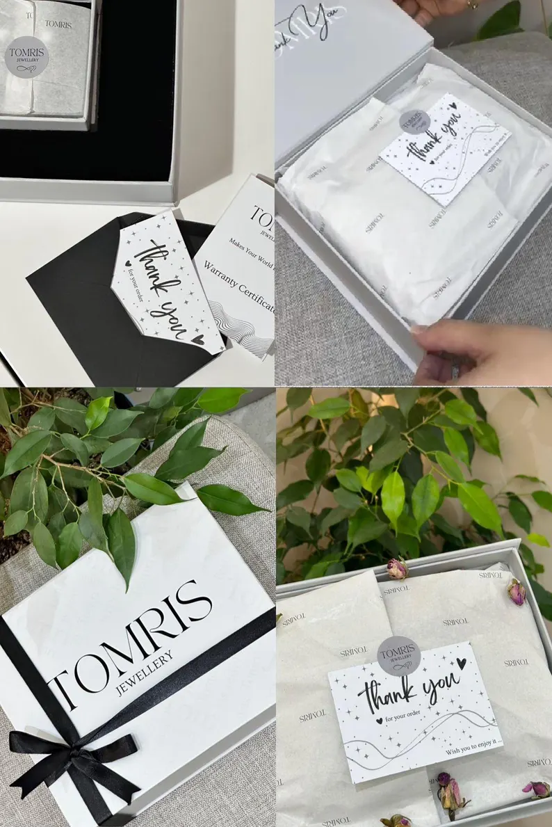 Black Star Earring - Görsel 7