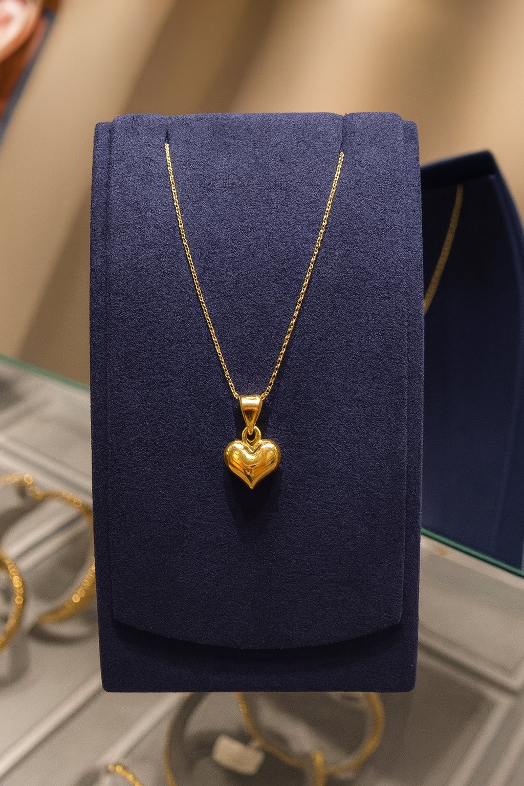 Heart Motif Necklace - Görsel 2