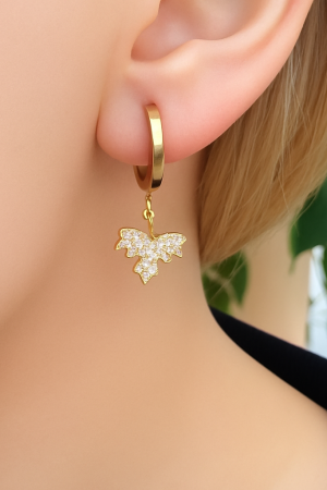 Plane Leaf Earring