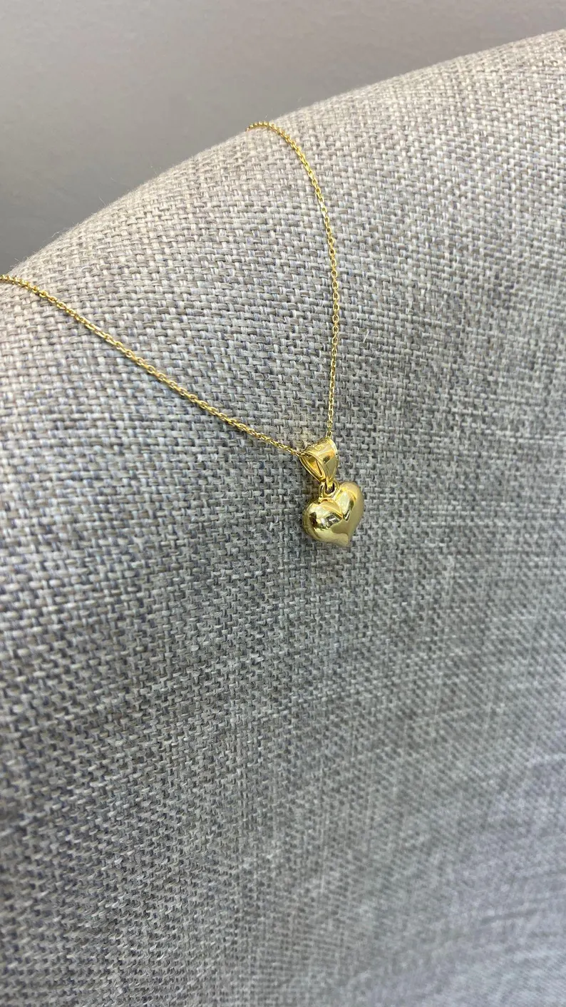 Heart Motif Necklace - Görsel 4