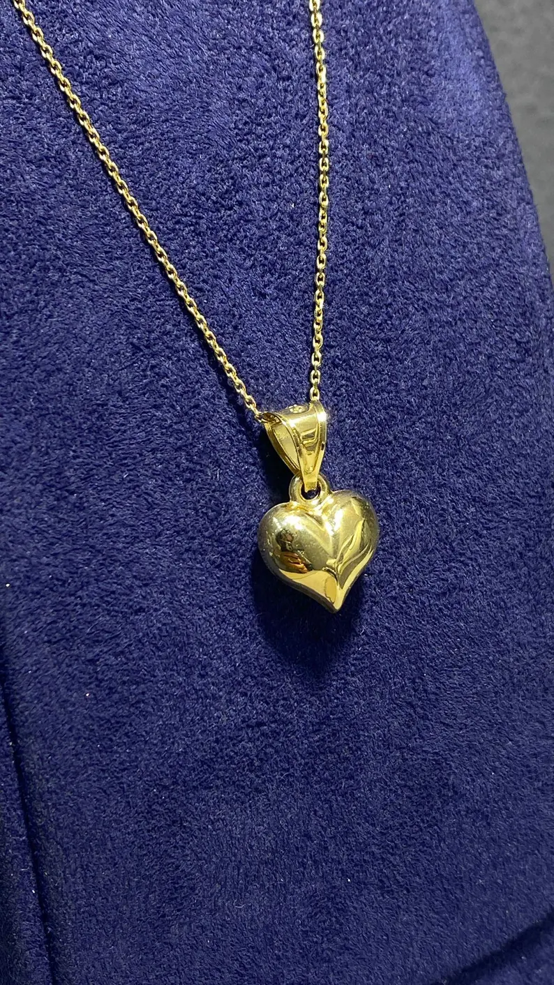 Heart Motif Necklace - Görsel 5
