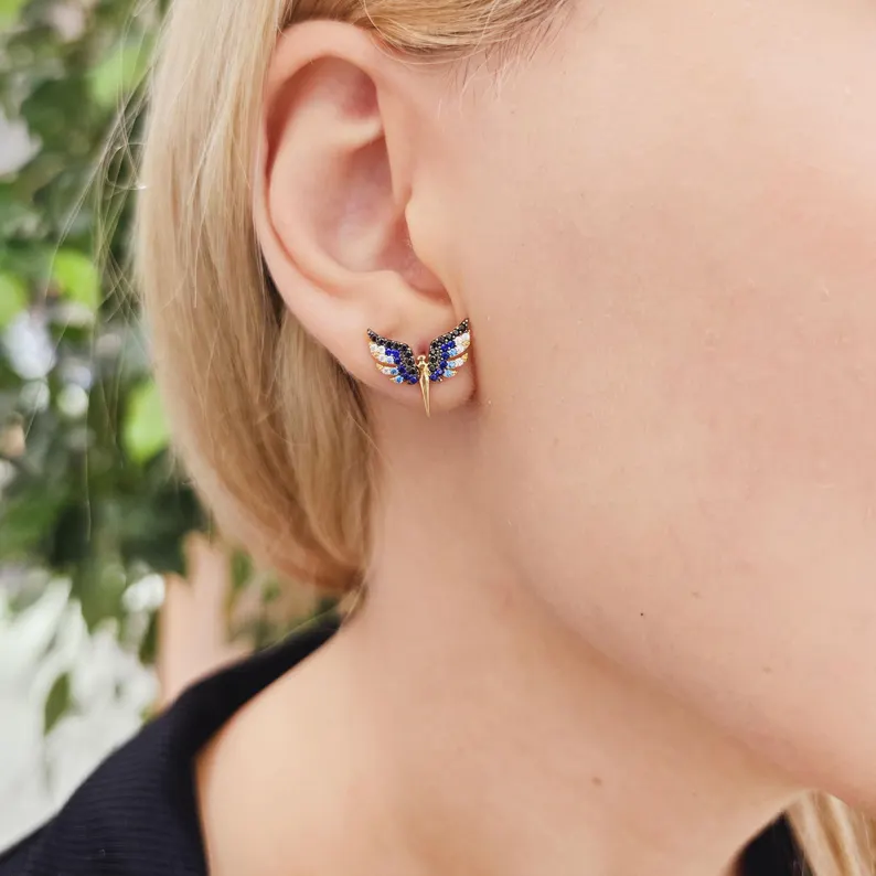 Winged Earring - Görsel 3