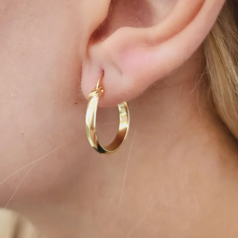 Classic Polished Earring - Görsel 6