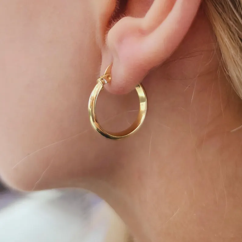 Classic Polished Earring - Görsel 8