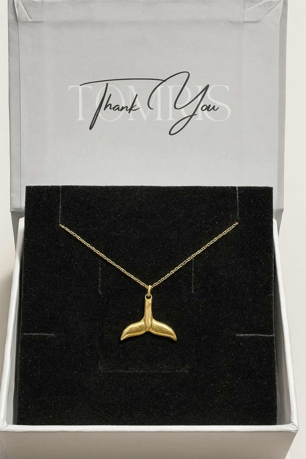 Dolphin Tail Necklace - Görsel 2